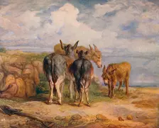 Donkeys c1831 (1904). Artist: James Ward