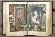 Donor, Virgin and Child, c1480-90. Creator: Unknown