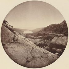 Donner Lake, California, c. 1860s. Creator: Carleton Emmons Watkins