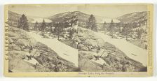 Donner Lake, from the Summit, 1865. Creator: Lawrence & Houseworth