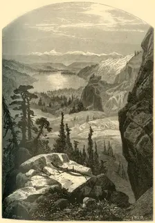Donner Lake, Nevada 1874. Creator: A. Measom