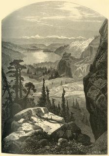 Donner Lake, Nevada 1874. Creator: A. Measom