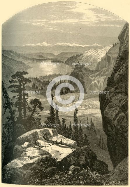 'Donner Lake, Nevada', 1874.  Creator: A. Measom.