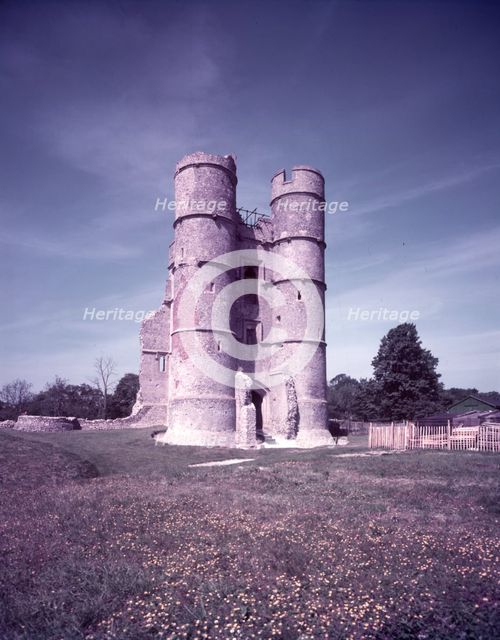 Donnington Castle, near Newbury, Berkshire, c1955. Creator: Arthur Charles Kirby Ware.