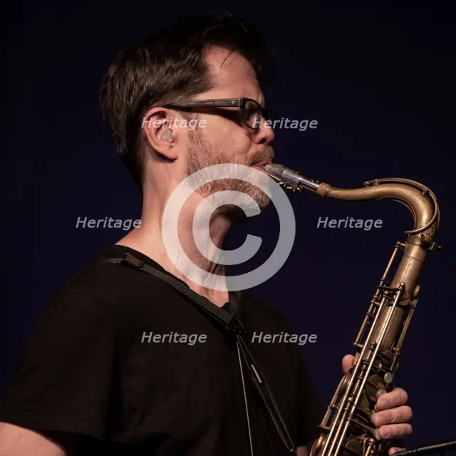 Donny McCaslin, 2018. Artist: Alan John Ainsworth.