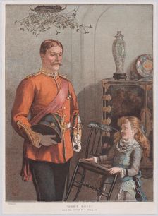 Don't Move, from "The Graphic" Christmas Number, December 1, 1884. Creator: Unknown