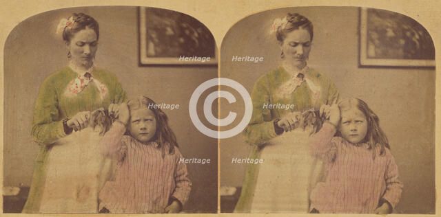 Don't Pull So., 1873. Creator: F. G. Weller.