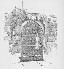 Door to the Chapel of Edward The Confessor; Now Pyx Office c1897. Artist: William Patten