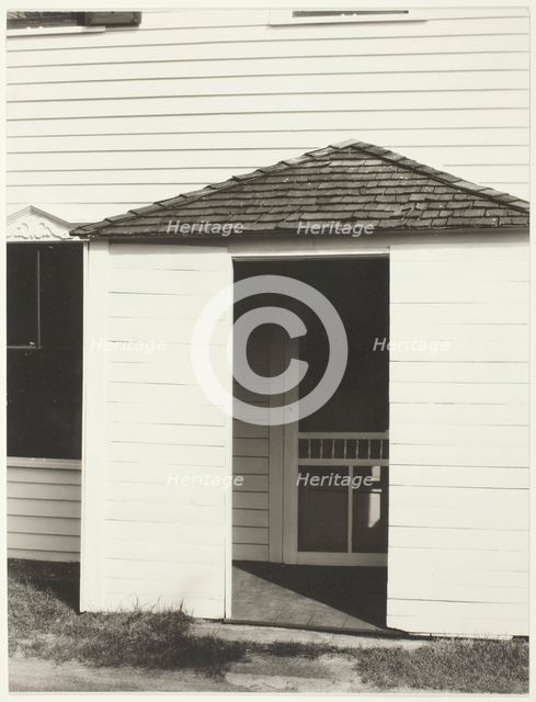 Door to Kitchen, Lake George, 1934. Creator: Alfred Stieglitz.