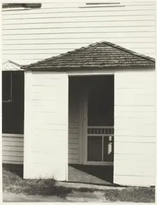 Door to Kitchen, Lake George, 1934. Creator: Alfred Stieglitz