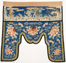 Door Valance, about 1870. Creator: Unknown