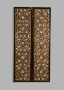 Door with geometric insets, late 13th-early 14th century