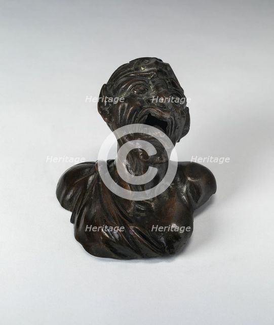 Door Boss: Bust of a Satyress, c. 1580. Creator: Unknown.