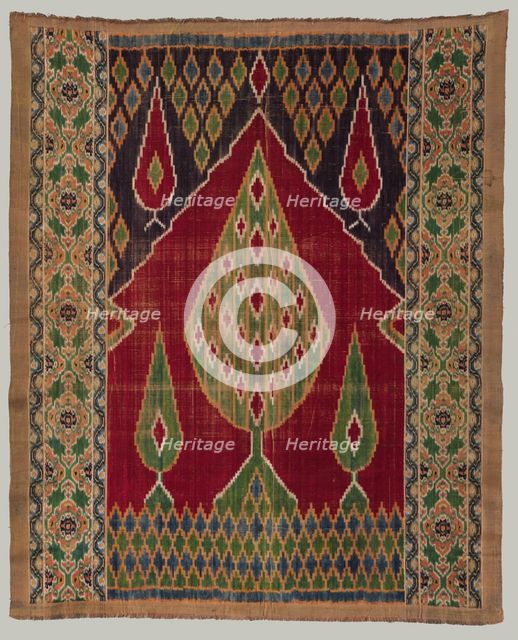 Door curtain, 1800s. Creator: Unknown.