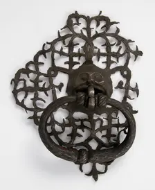 Door handle, German, 15th century. Creator: Unknown