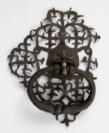 Door handle, German, 15th century. Creator: Unknown