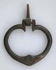 Door handle, German, 15th century. Creator: Unknown