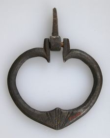 Door handle, German, 15th century. Creator: Unknown