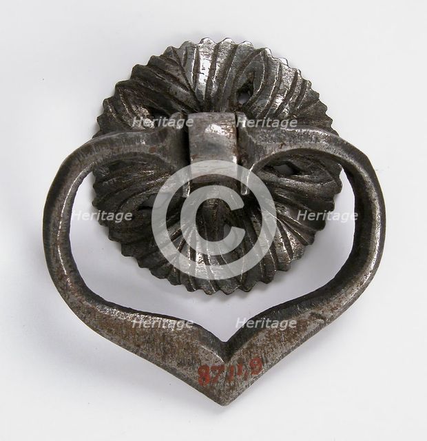 Door Handle, German, 15th century. Creator: Unknown.