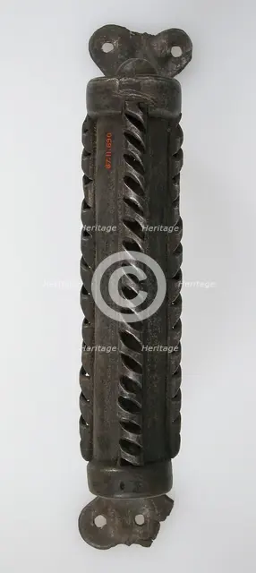 Door handle, German, 15th century. Creator: Unknown.