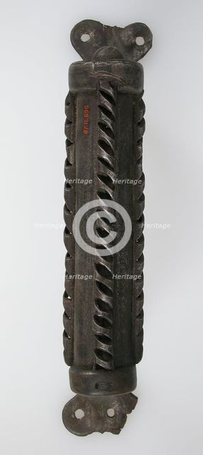 Door handle, German, 15th century. Creator: Unknown.