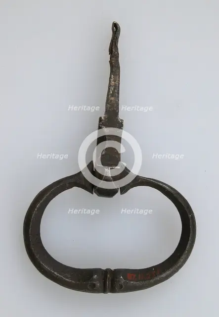 Door Handle, German, 15th century. Creator: Unknown.