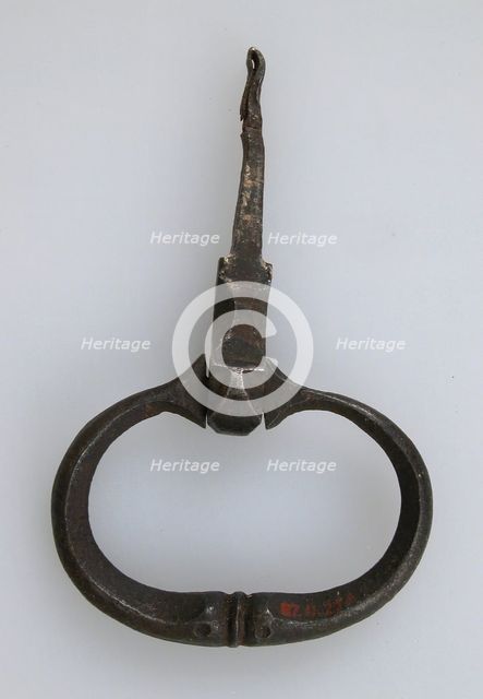Door Handle, German, 15th century. Creator: Unknown.