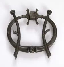 Door Handle, German, 16th century. Creator: Unknown