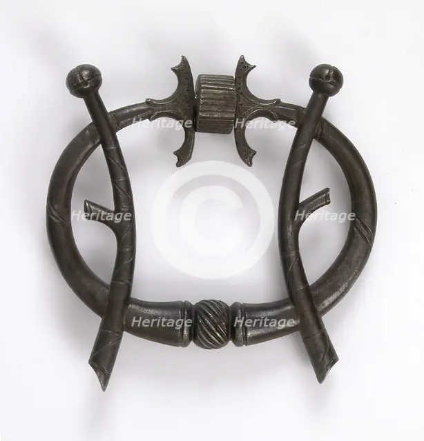 Door Handle, German, 16th century. Creator: Unknown.