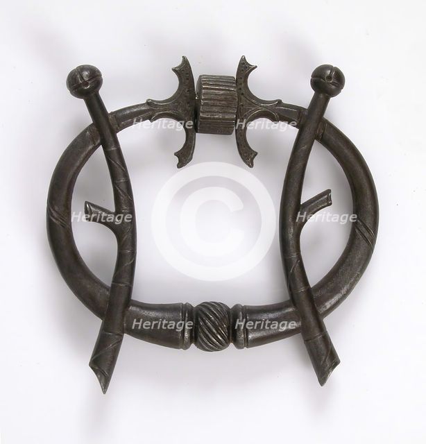 Door Handle, German, 16th century. Creator: Unknown.