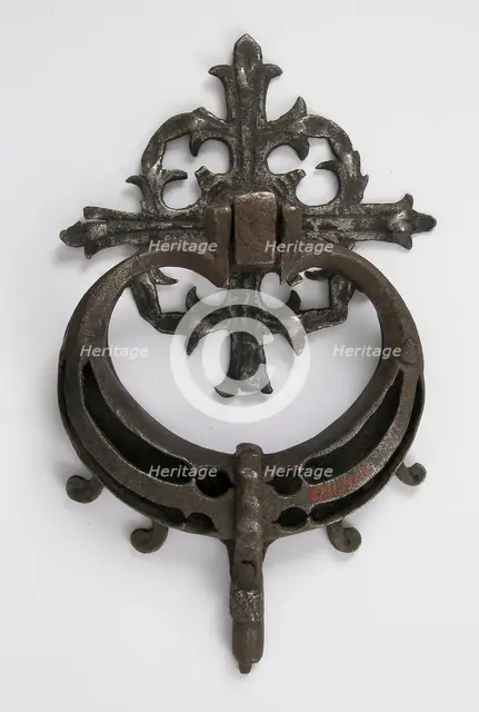 Door Handle, German, late 15th century. Creator: Unknown.