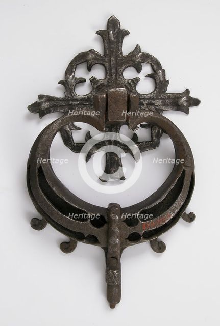 Door Handle, German, late 15th century. Creator: Unknown.