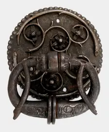 Door handle or knocker, German, 15th-16th century. Creator: Unknown