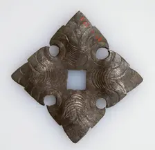 Door Handle Plate, German, 16th century. Creator: Unknown