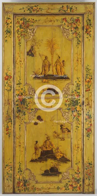 Door, Italy, c. 1750. Creator: Giovanni Domenico Tiepolo.