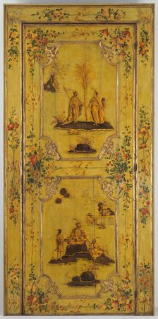 Door, Italy, c. 1750. Creator: Giovanni Domenico Tiepolo