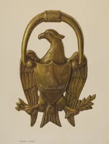 Door Knocker, c. 1940. Creator: Wayne White