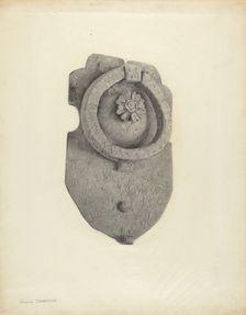 Door Knocker, c. 1939. Creator: Joseph Stonefield