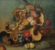 Door lintel, (c18th century). Creator: Unknown