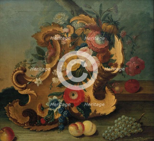 Door lintel, (c18th century). Creator: Unknown.