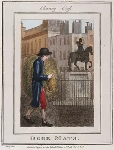 Door Mats Cries of London, 1804. Artist: Anon