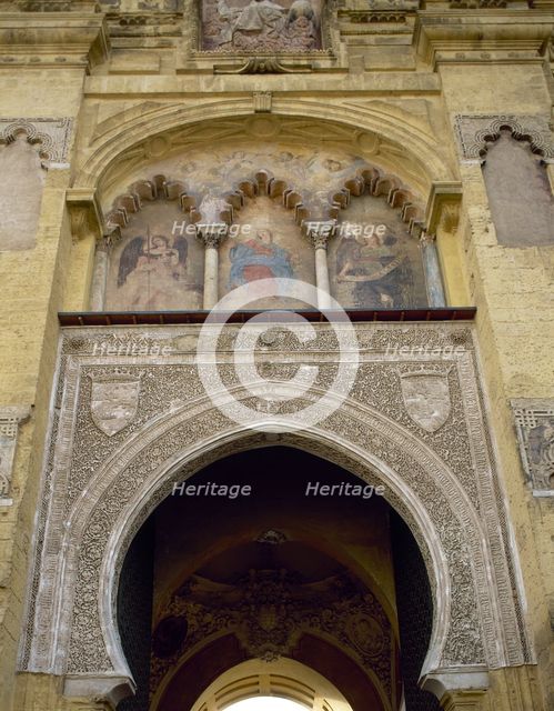 Door of Pardon, Mosque-Cathedral of Cordoba, Andalusia, Spain, 2002. Creator: LTL.