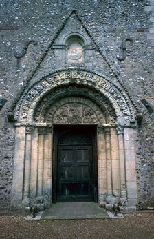 Door of St Mary's Church, 17th century