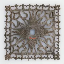 Door plate, German, 16th century. Creator: Unknown