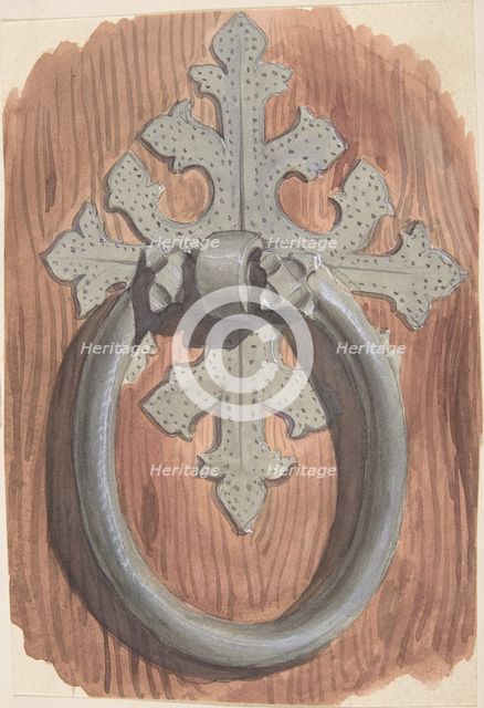 Door-ring, second half 19th century. Creator: Anon.