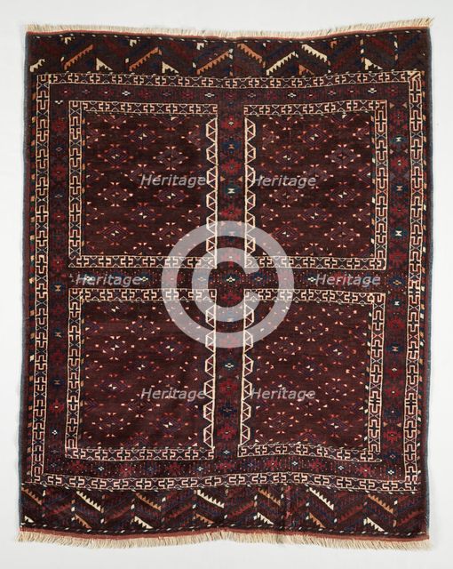 Door Rug (Ensi), c. 1900. Creator: Unknown.