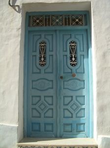 Door, Sousse, Tunisia, 2009. Creator: Amanda Waite
