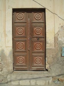 Door, Sousse, Tunisia, 2009. Creator: Amanda Waite