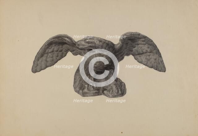 Door Stop, c. 1940. Creator: Milton Grubstein.