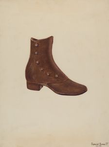 Door Stop, c. 1941. Creator: Gerard Barnett